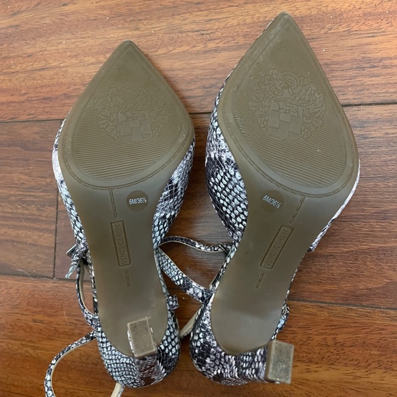 Vince Camuto Snake Patterned Heels - Picture 4 of 5